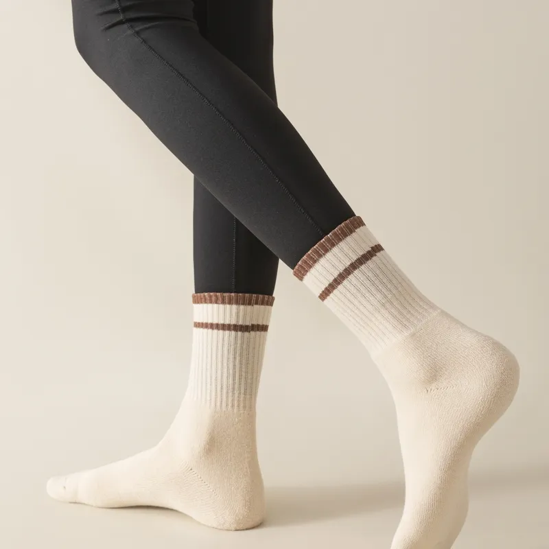 Master Mid Calf Socks Women's Shopping Bag 5 Pack-12