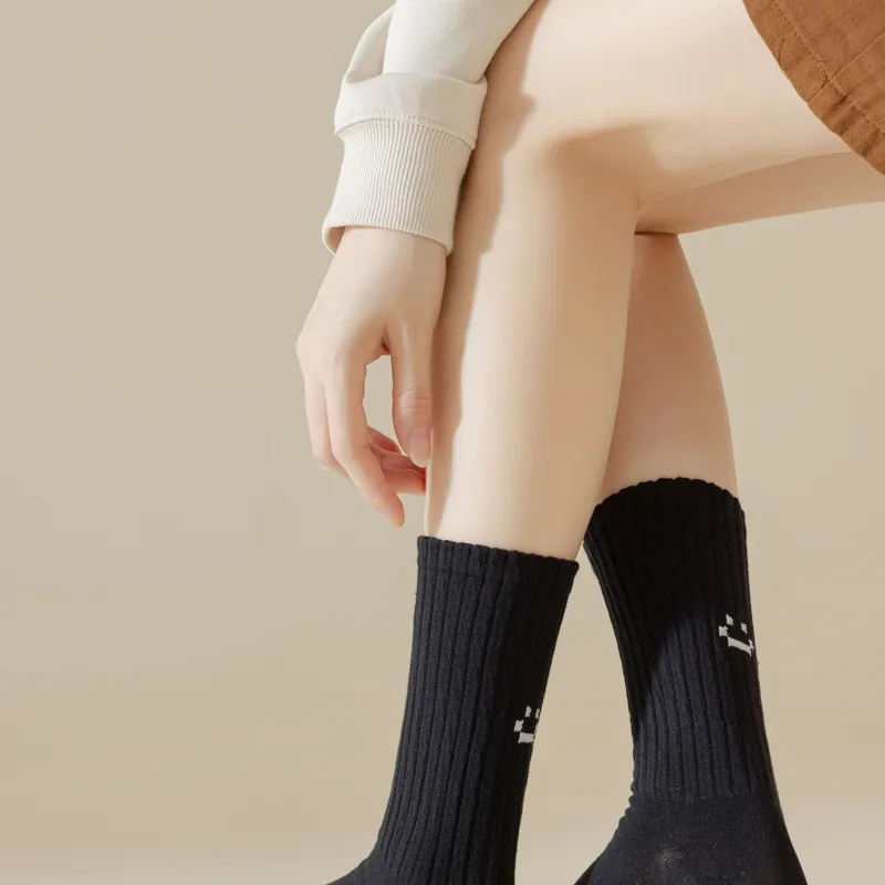 Master Mid Calf Socks Women's Box 5 Pack-12