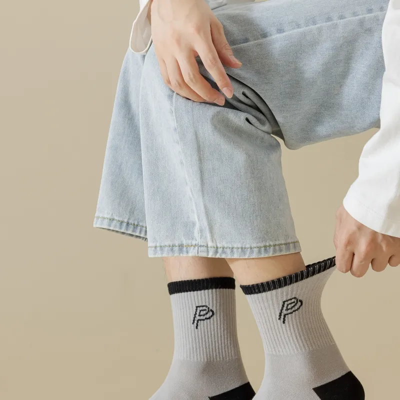 Master Mid Calf Socks Men's Box 5 Pack-14