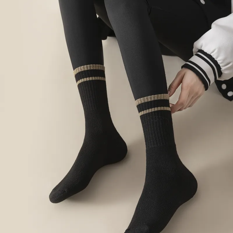 Master Mid Calf Socks Women's Shopping Bag 5 Pack-1