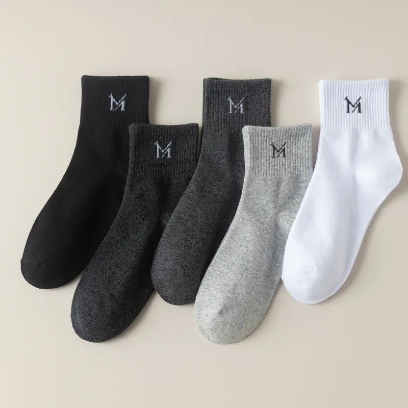 Master Mid Calf Socks Men's 5 Pack-13