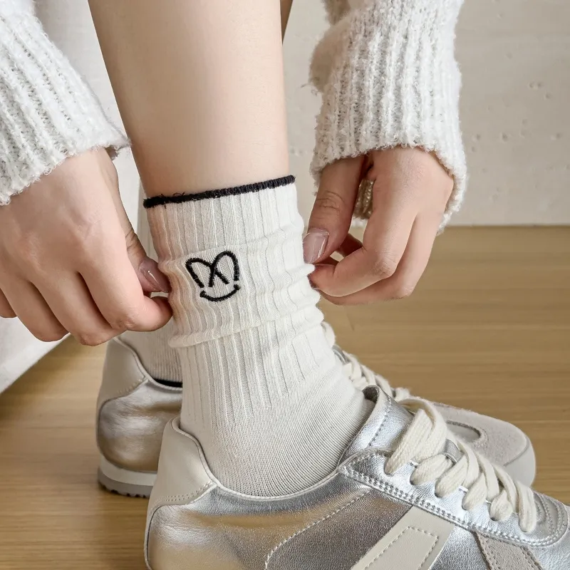Master Mid Calf Socks Women's Shopping Bag 5 Pack-30
