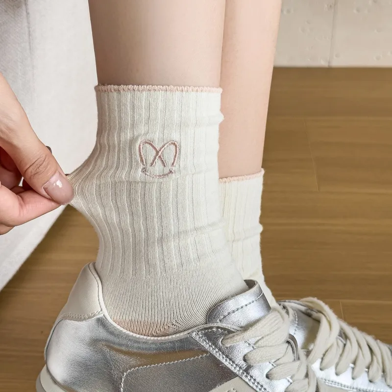 Master Mid Calf Socks Women's Shopping Bag 5 Pack-8