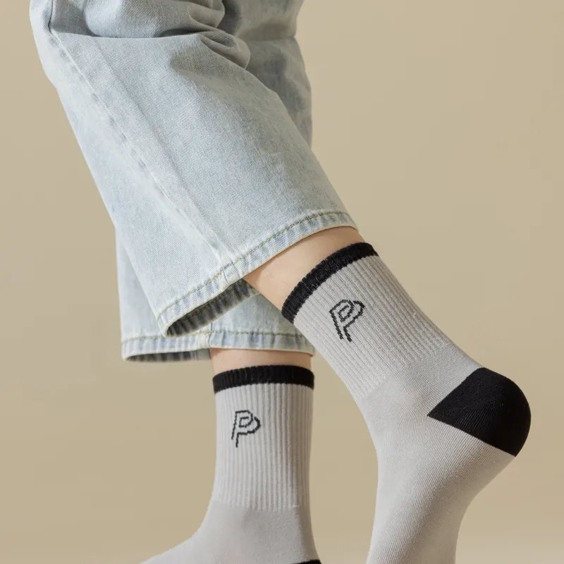 Master Mid Calf Socks Men's Box 5 Pack-4
