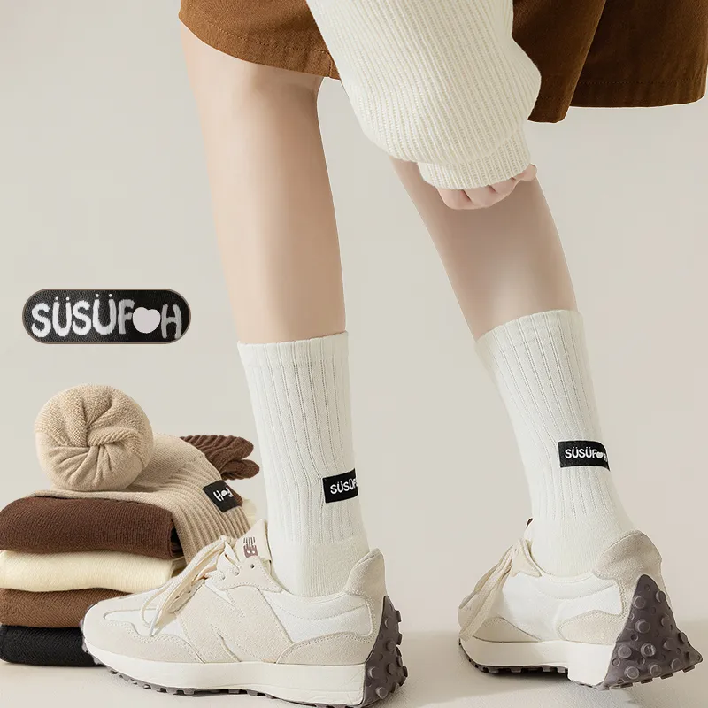 Master Mid Calf Socks Women's Shopping Bag 3 Pack-4