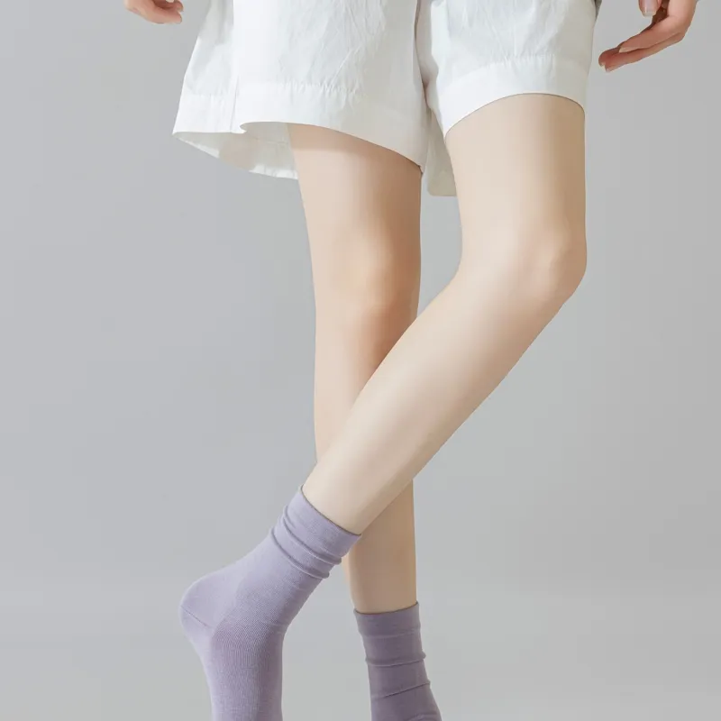 Master Mid Calf Socks Women's Box 5 Pack-2