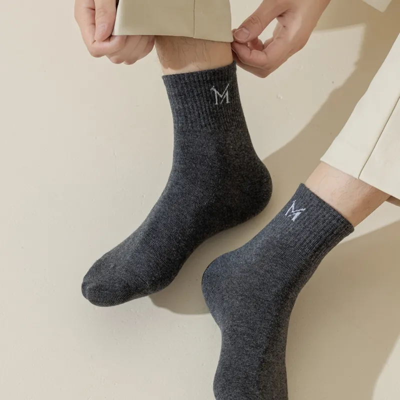 Master Mid Calf Socks Men's 5 Pack-7