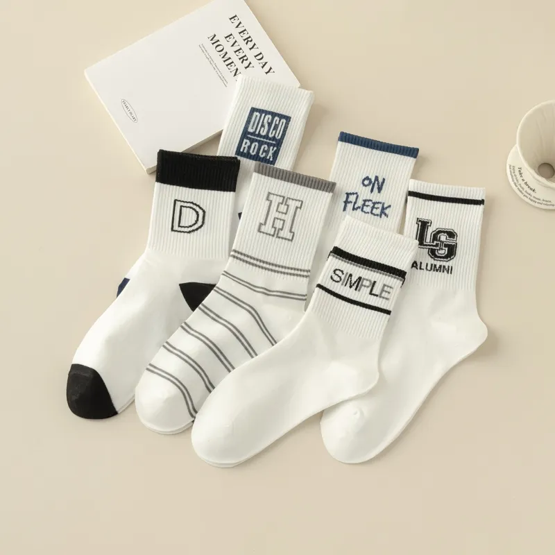 Master Mid Calf Socks Men's Box 5 Pack-11