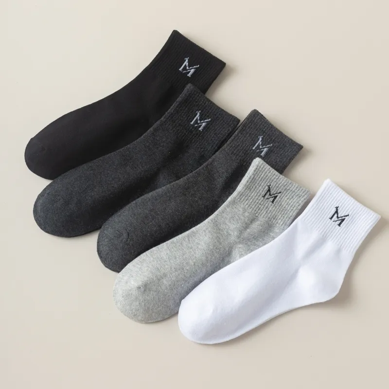 Master Mid Calf Socks Men's 5 Pack-18