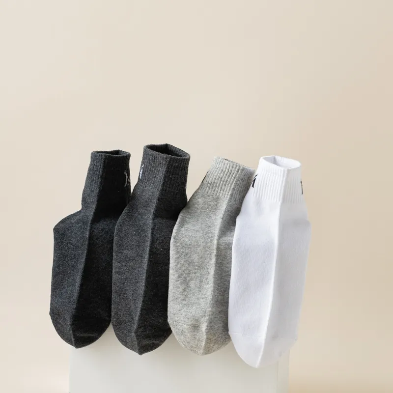 Master Mid Calf Socks Men's Shopping Bag 5 Pack-18