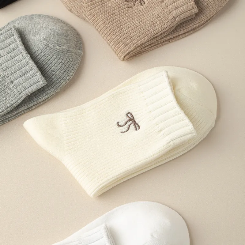 Master Mid Calf Socks Women's Box 5 Pack-14
