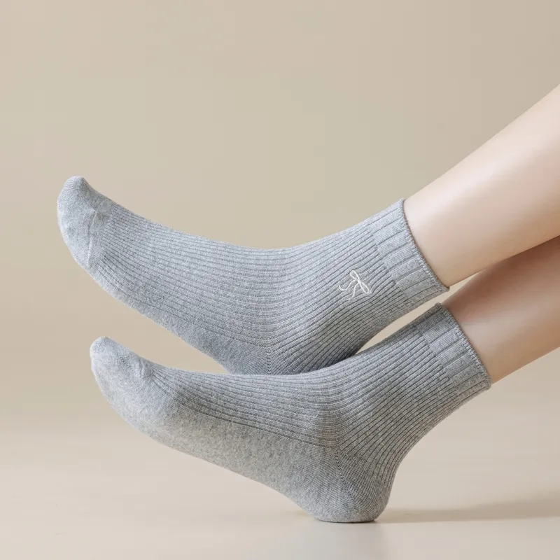 Master Mid Calf Socks Women's Box 5 Pack-17