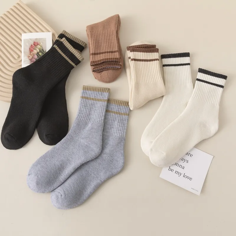 Master Mid Calf Socks Women's Shopping Bag 5 Pack-37
