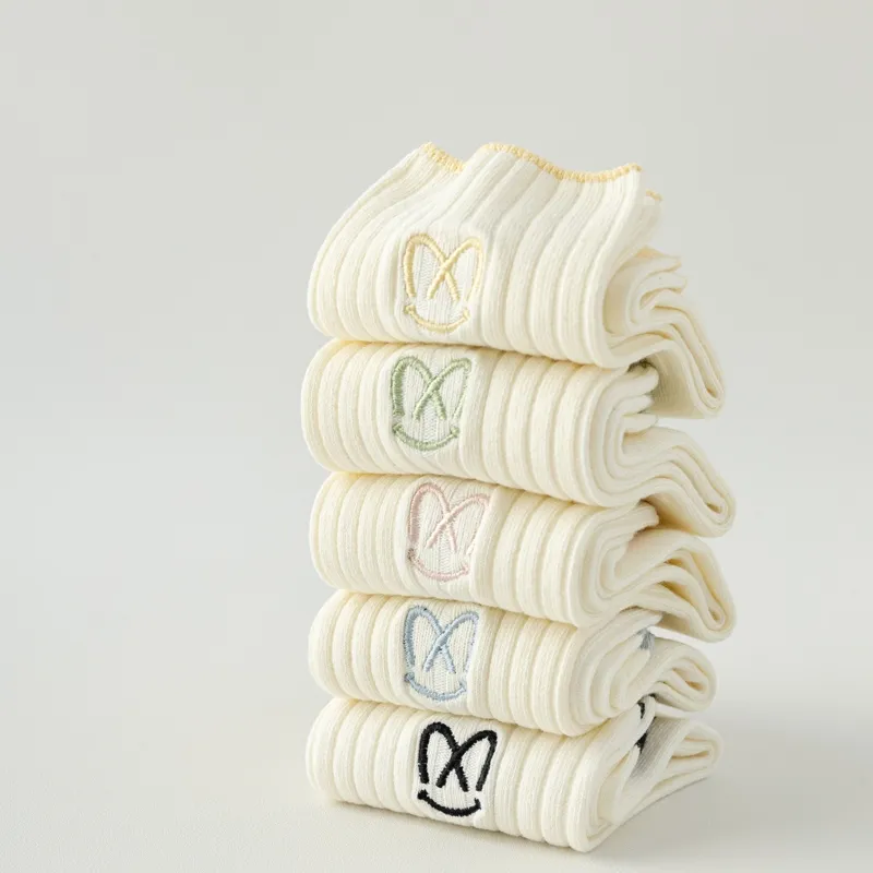 Master Mid Calf Socks Women's Shopping Bag 5 Pack-1