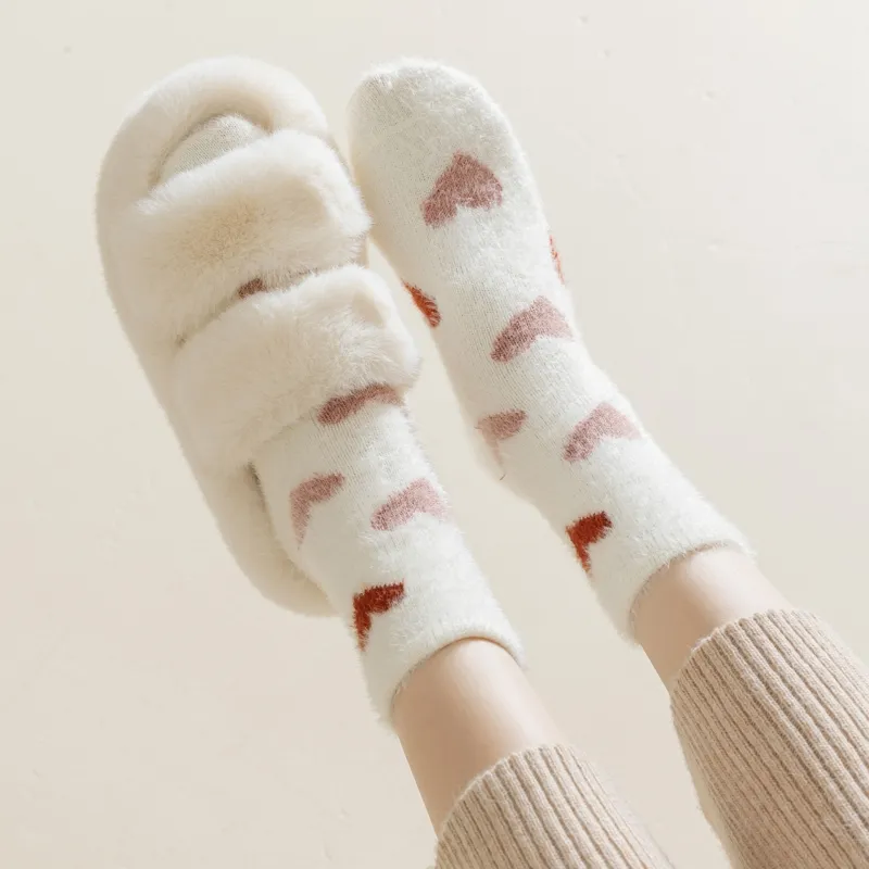 Master Mid Calf Socks Women's Shopping Bag 5 Pack-22