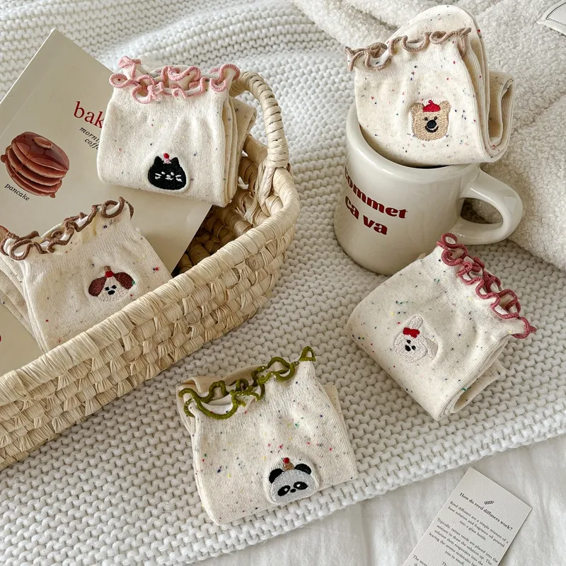 Master Mid Calf Socks Women's Shopping Bag 5 Pack-38