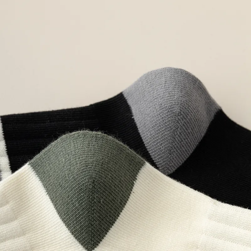 Master Mid Calf Socks Men's Shopping Bag 5 Pack-31