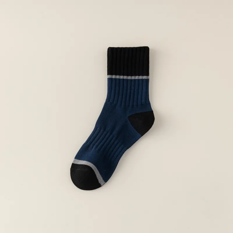 Master Mid Calf Socks Men's Shopping Bag 5 Pack-6