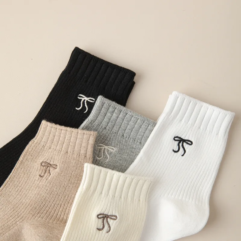Master Mid Calf Socks Women's Box 5 Pack-3
