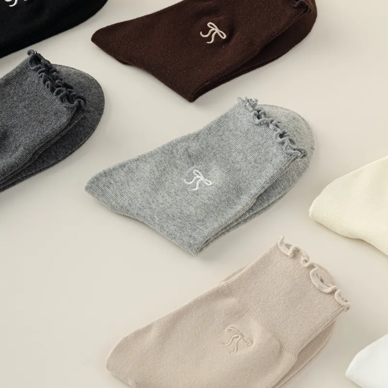 Master Mid Calf Socks Women's Box 5 Pack-4