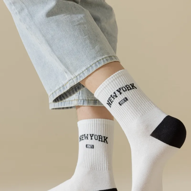 Master Mid Calf Socks Men's Box 5 Pack-8