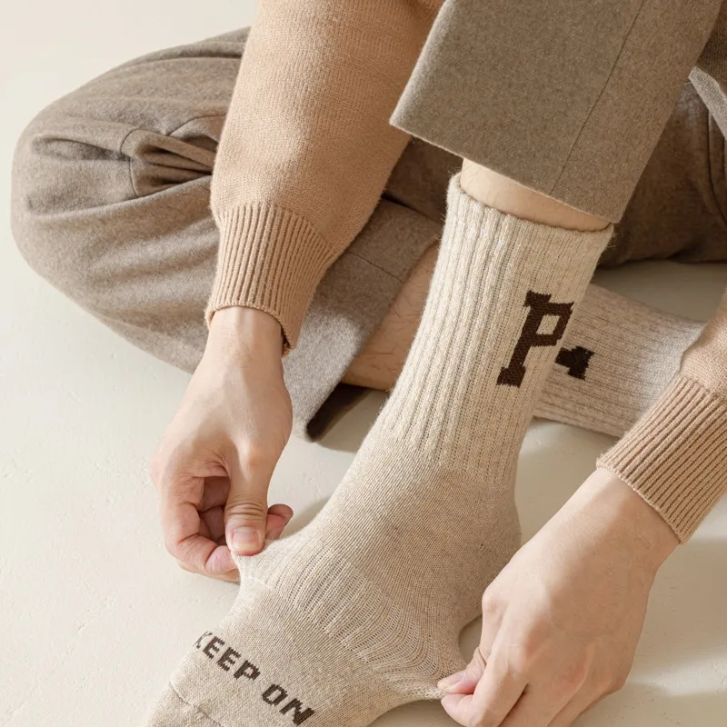 Master Mid Calf Socks Men's Box 5 Pack-6