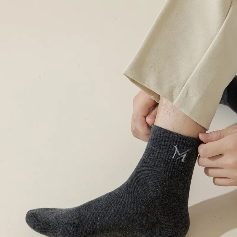 Master Mid Calf Socks Men's 5 Pack-12