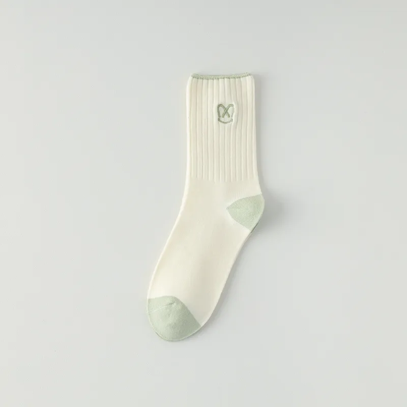 Master Mid Calf Socks Women's Shopping Bag 5 Pack-26
