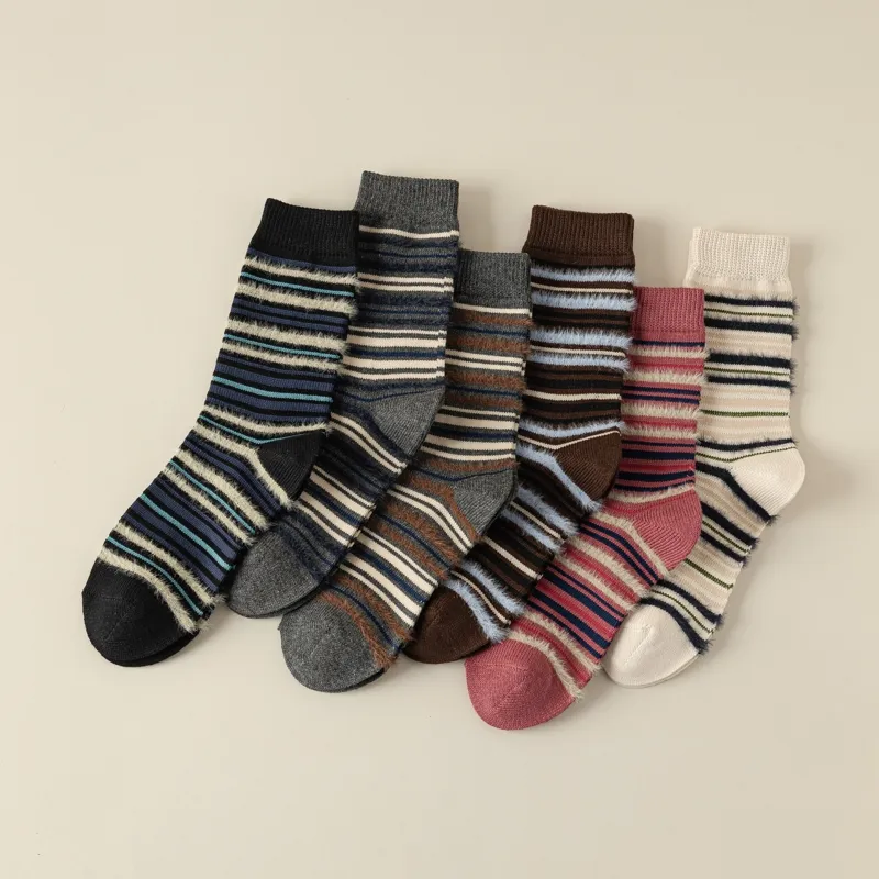 Master Mid Calf Socks Women's Shopping Bag 5 Pack-36