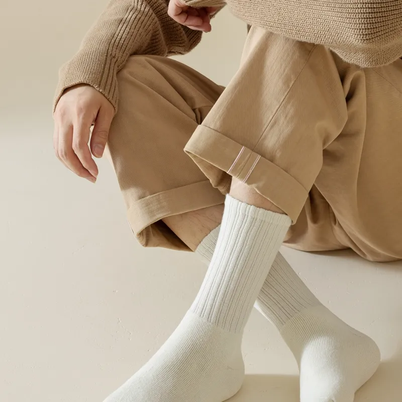 Master Mid Calf Socks Men's Shopping Bag 5 Pack-6