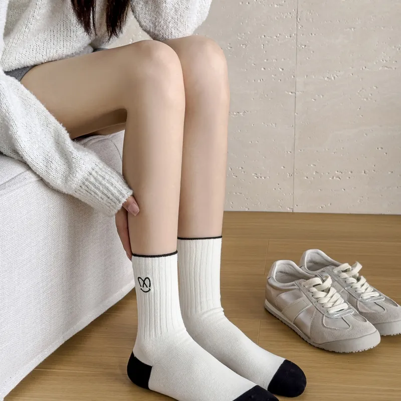 Master Mid Calf Socks Women's Shopping Bag 5 Pack-36