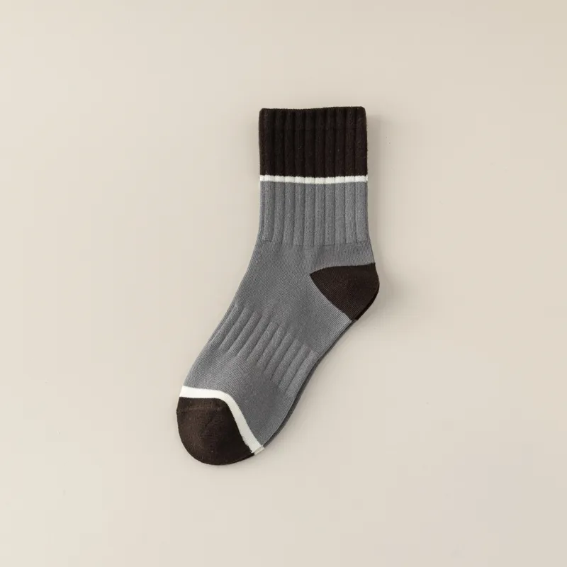Master Mid Calf Socks Men's Shopping Bag 5 Pack-21