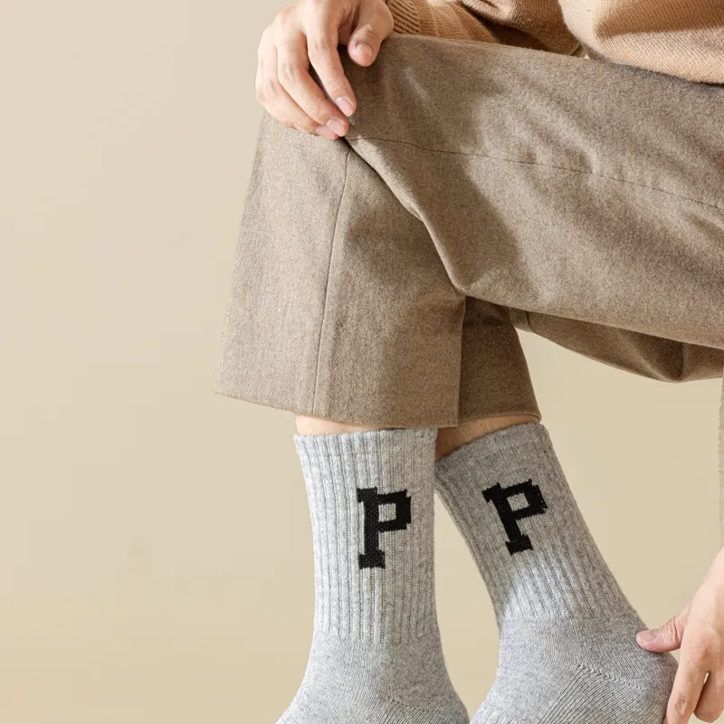 Master Mid Calf Socks Men's Box 5 Pack-12