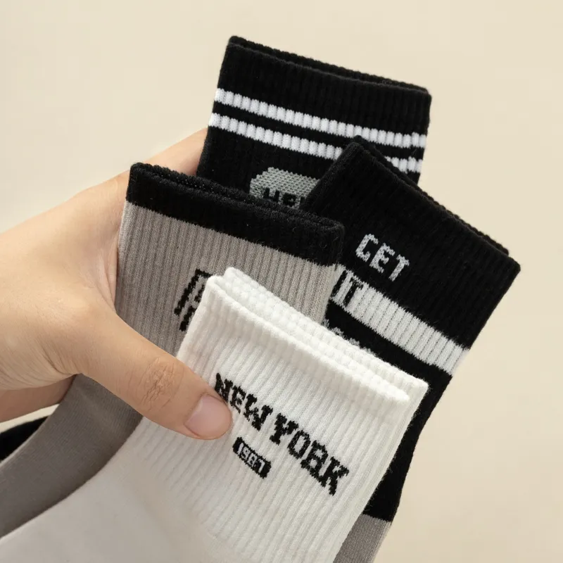Master Mid Calf Socks Men's Box 5 Pack-22