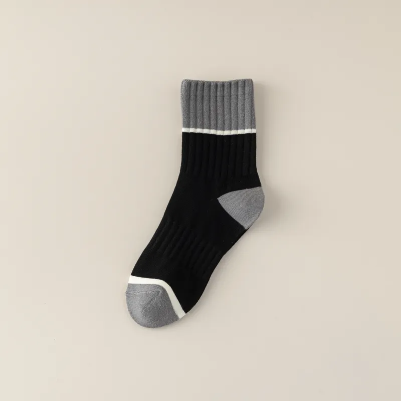 Master Mid Calf Socks Men's Shopping Bag 5 Pack-11