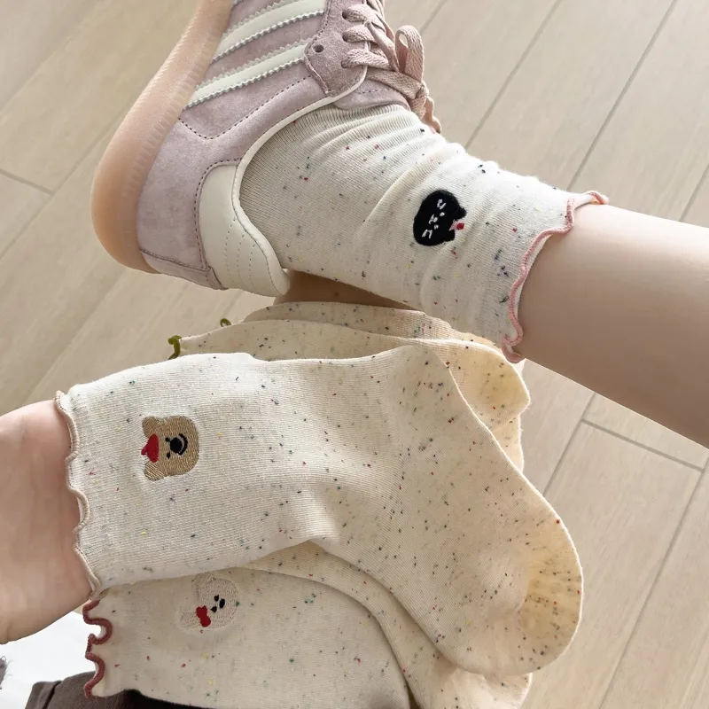 Master Mid Calf Socks Women's Shopping Bag 5 Pack-33