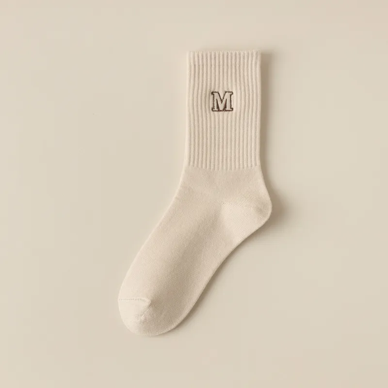 Master Mid Calf Socks Women's Shopping Bag 5 Pack-3