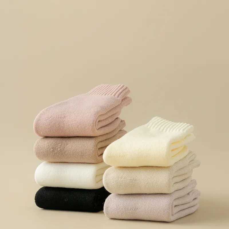 Master Mid Calf Socks Women's Box 5 Pack-7