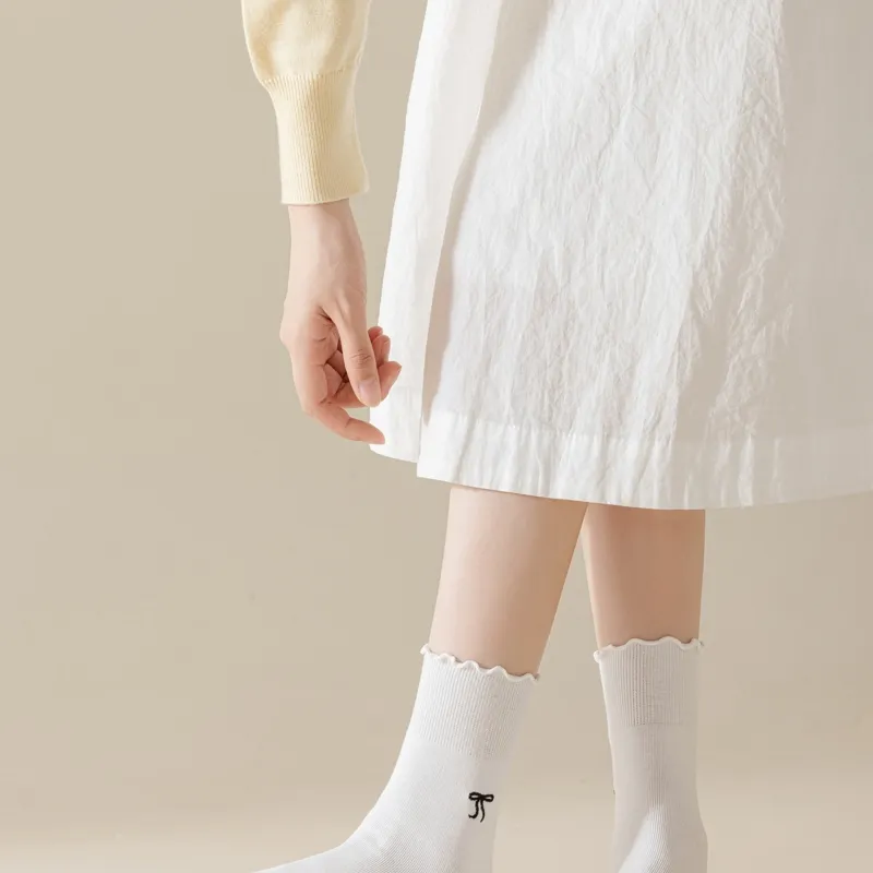 Master Mid Calf Socks Women's Box 5 Pack-11