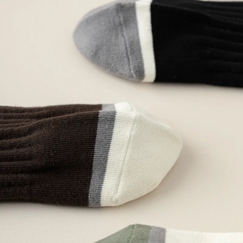 Master Mid Calf Socks Men's Shopping Bag 5 Pack-22