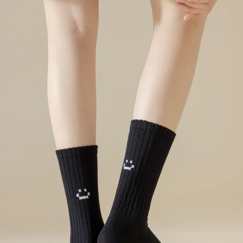 Master Mid Calf Socks Women's Box 5 Pack-17