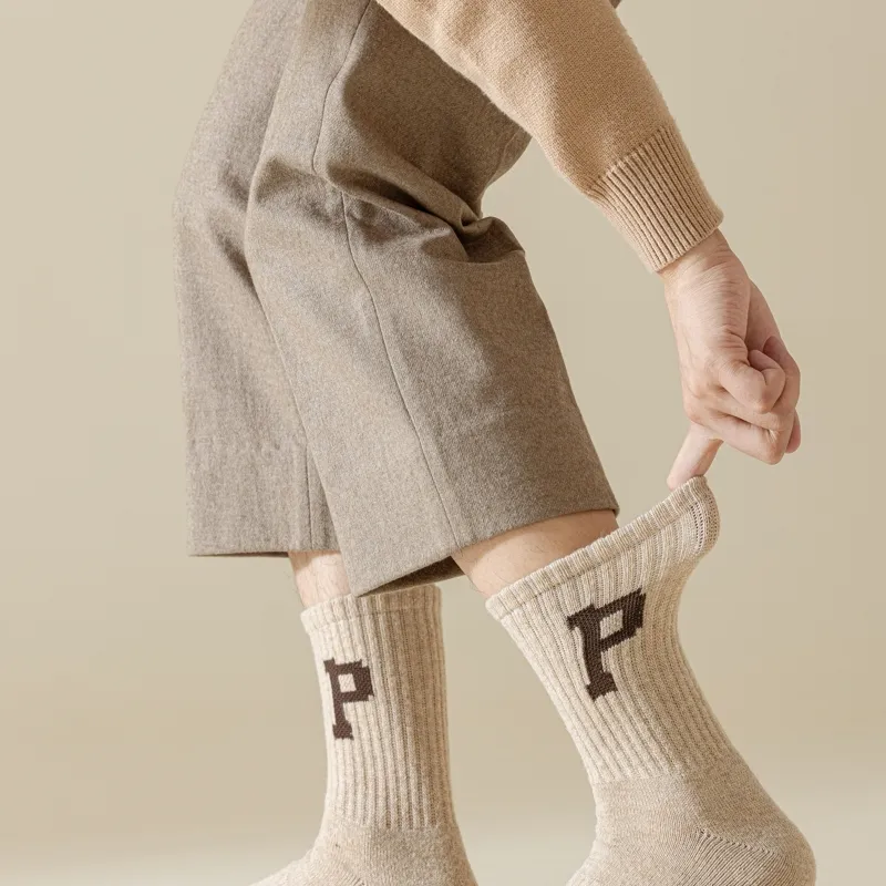 Master Mid Calf Socks Men's Box 5 Pack-11