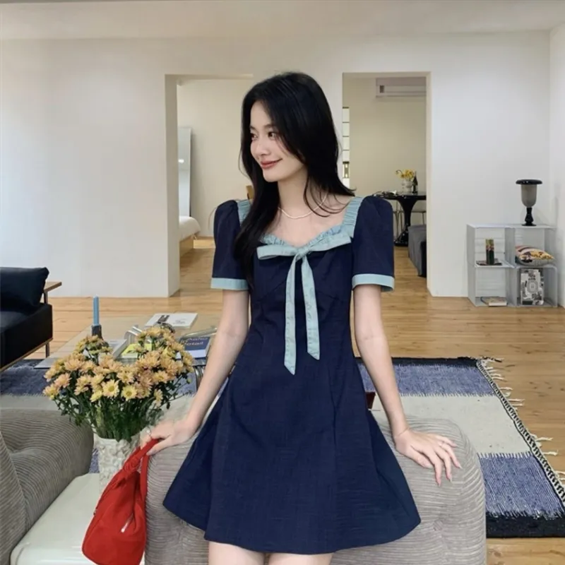Incolore Short Sleeved Dress Women's-2