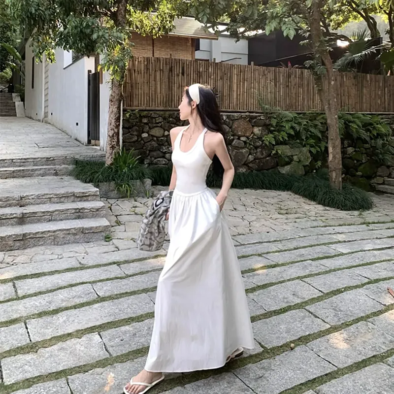 Incolore Slip Dress Women's White-2
