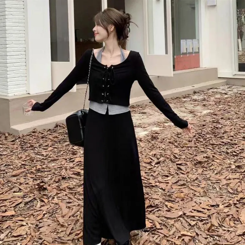 Incolore Skirt Set Women's Black-3