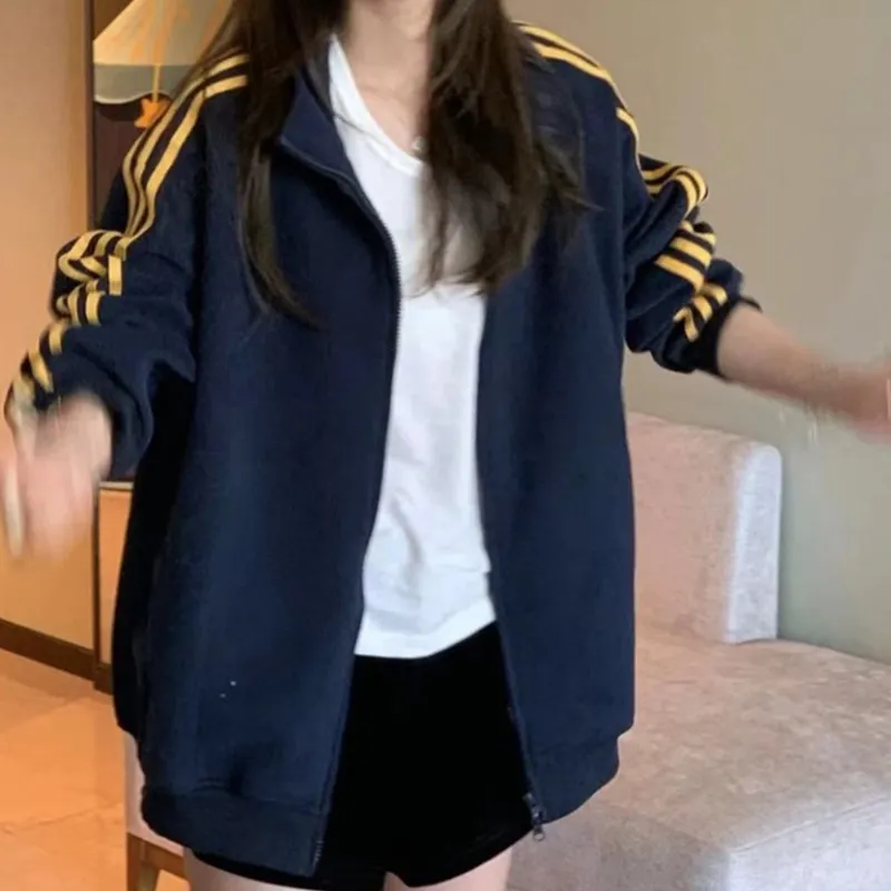 Incolore Jackets Women's Navy Blue-2