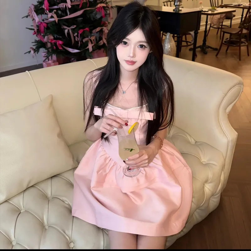 Incolore Slip Dress Women's Pink-4