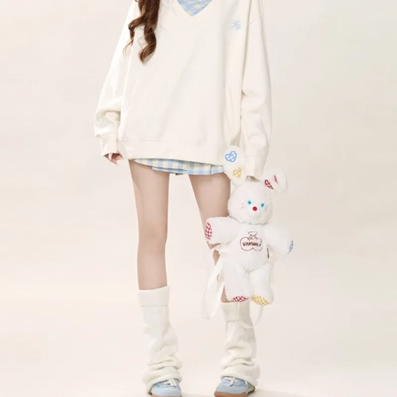 Incolore Sweatshirt Women's White-5