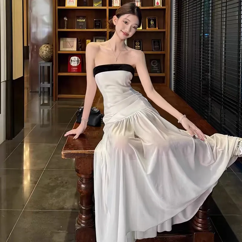Incolore Sleeveless Dress Women's White-5