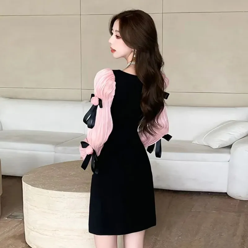 Incolore Long Sleeved Dresses Women's-4